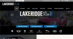 Desktop Screenshot of lakeridge.com